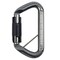 Sterling Carabiner, Twistlock, 4.3 in. Length, Aluminium, Silver/Black 99749 - alternate 2